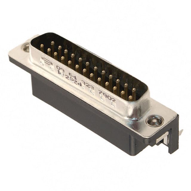 09643237802 CONN D-SUB PLUG 25POS R/A SLDR