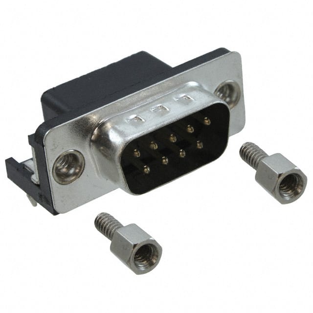 SDS107-PRP2-M09-SN33-11 CONN D-SUB PLUG 9POS R/A SLDR