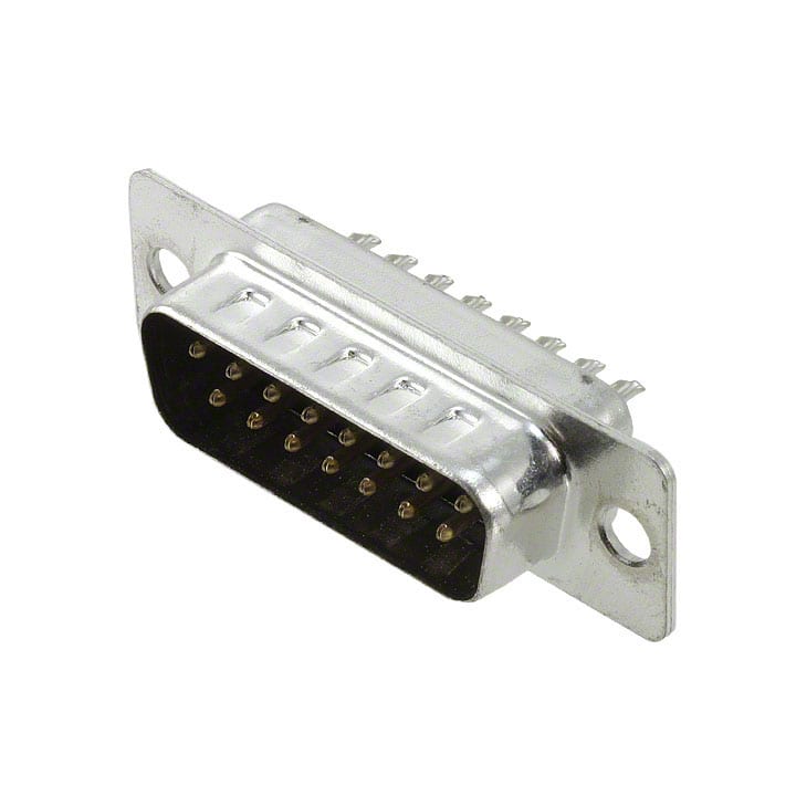 SDS100-PRW2-M15-SN00-1 CONN D-SUB PLUG 15POS SLDR CUP