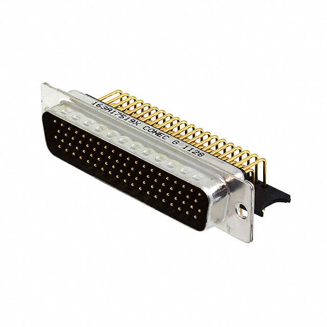 163A17519X CONN D-SUB HD PLUG 78P R/A SLDR