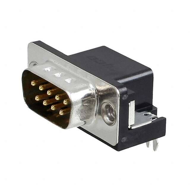 1-1634580-2 CONN D-SUB PLUG 9POS R/A SLDR