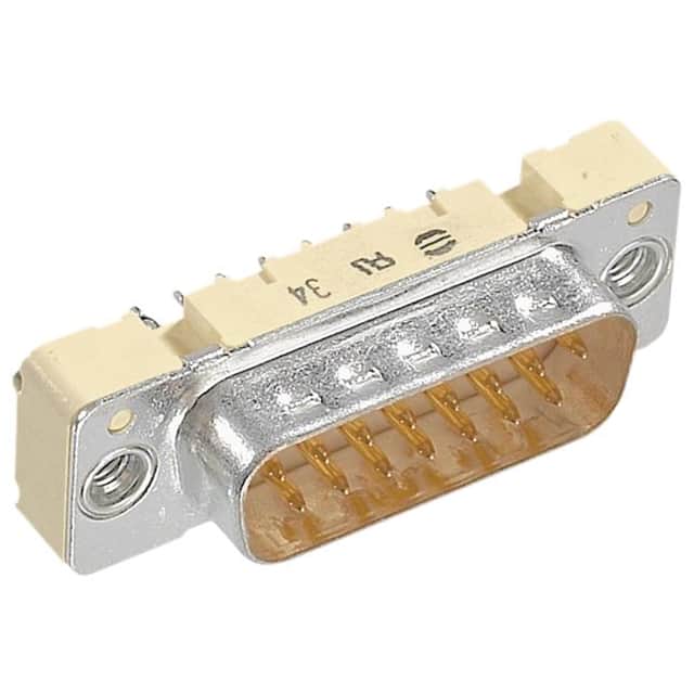 09661647716 CONN D-SUB PLUG 9POS VERT PRESS