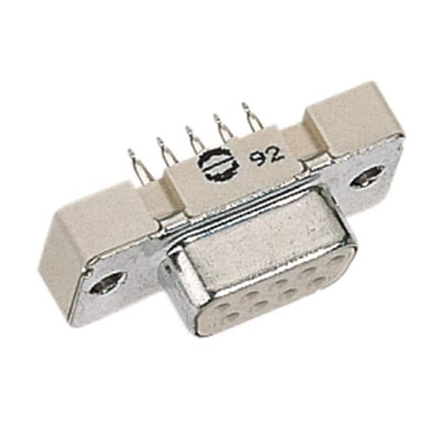 09663145500 CONN D-SUB RCPT VERT PRESS
