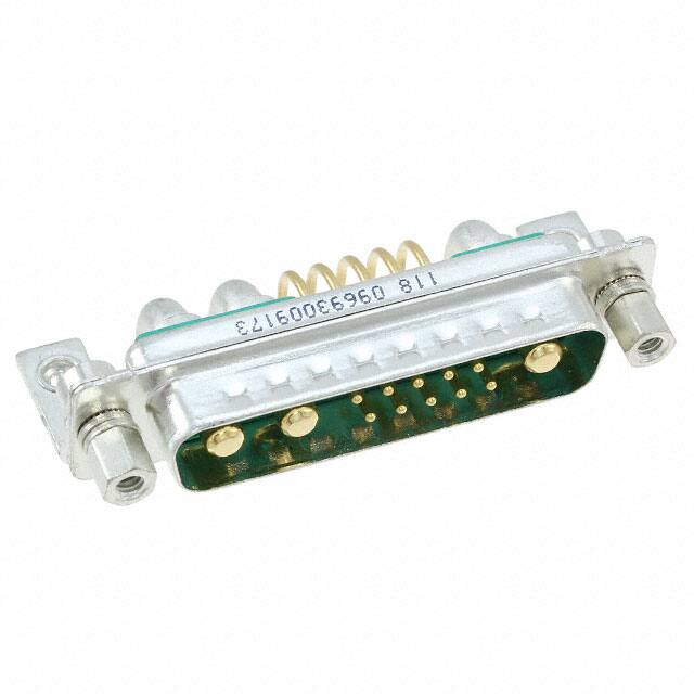 09693009173 CONN D-SUB PLUG 13POS R/A SLDR