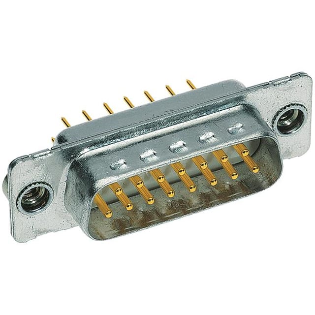 09642227247 CONN D-SUB PLUG 15POS VERT SLDR