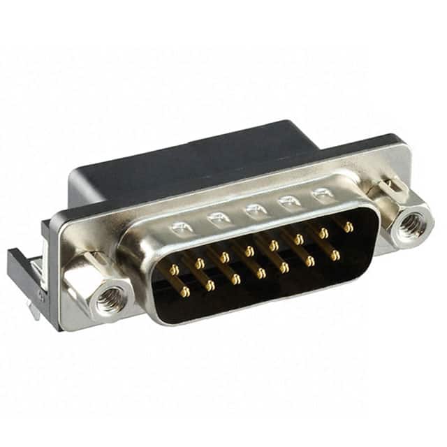 XM2C-1542-132L CONN D-SUB PLUG 15POS R/A SLDR