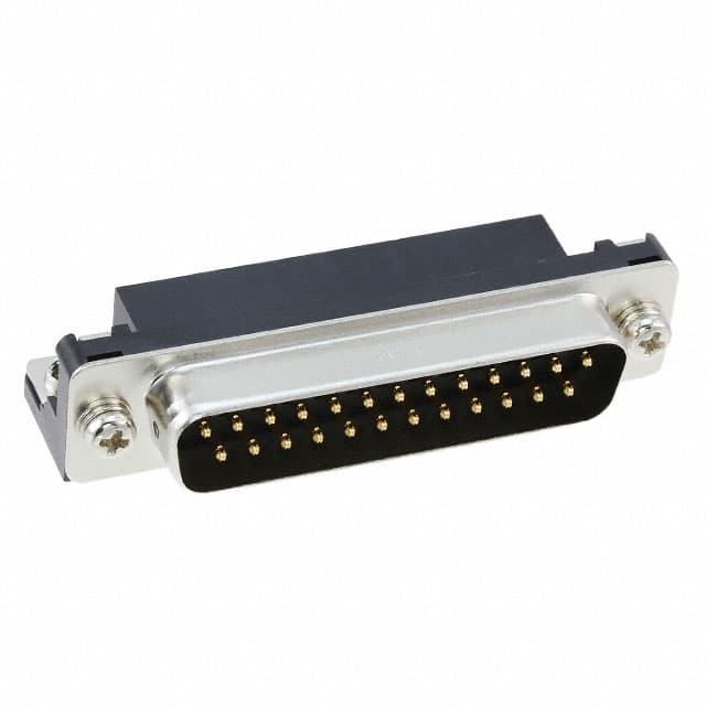 RDBD-25P(55) CONN D-SUB PLUG 25POS R/A SLDR
