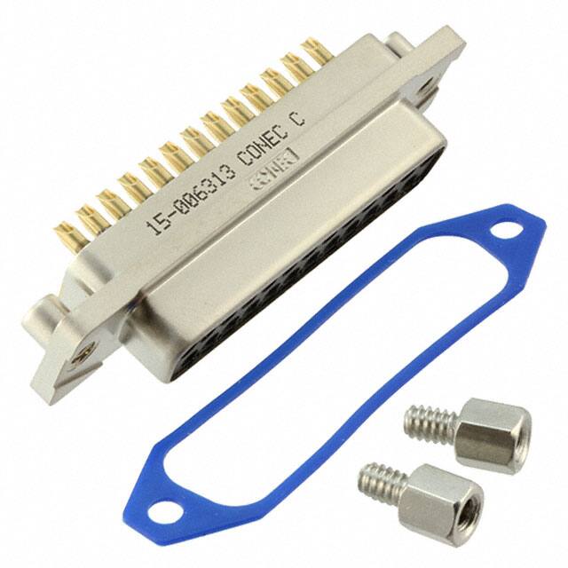 15-006313 CONN D-SUB RCPT 25POS PNL MNT