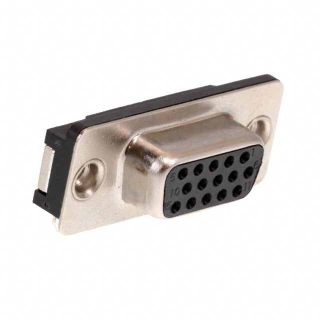 200-015-213L539 CONN D-SUB HD RCPT 15P R/A SLDR