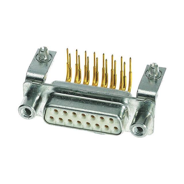 09642147224 CONN D-SUB RCPT 15POS R/A SLDR