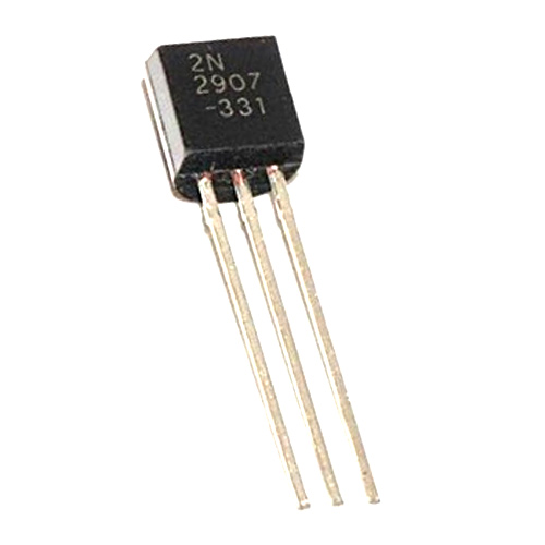 2N2907 The QPL 2N2907 is a PNP bipolar transistor designed for amplification and switching applications. It features a maximum collector current of 600mA and a collector-emitter voltage of 40V.