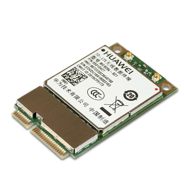 ME909S-821 The HUAWEI ME909S-821 is a mini PCIe LTE module supporting LTE Cat4 with 150 Mbps downlink and 50 Mbps uplink. Designed for industrial M2M applications.