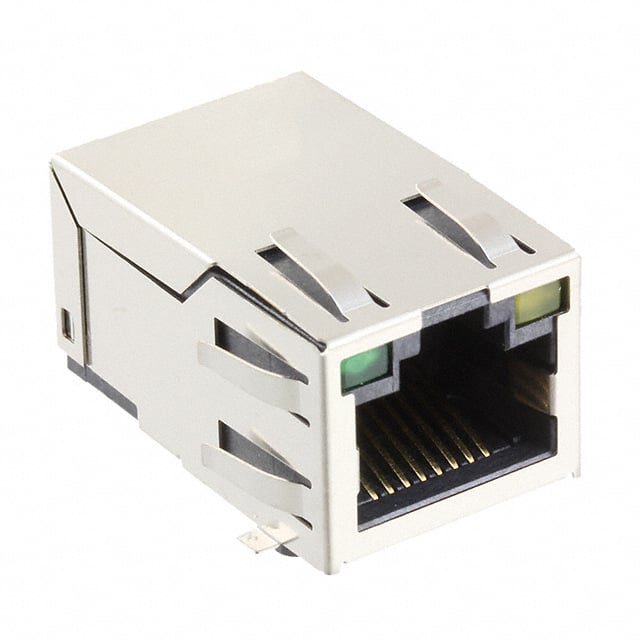 ARJE-0034 CONN JACK 1PORT 100 BASE-T SMD