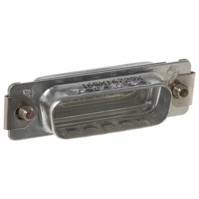 165X16729X CONN CAP DB15 SOCKT W/FLANGE