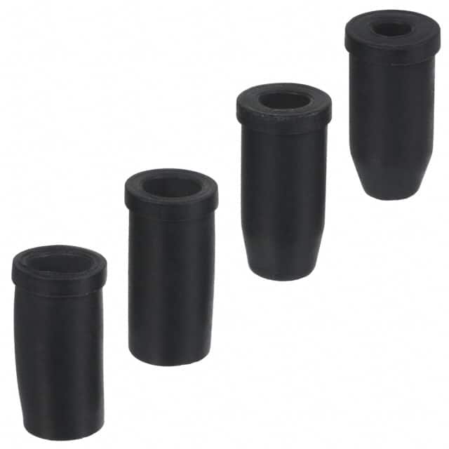 162-000-925R000 GROMMET BLK PVC FOR DSUB 9/25POS