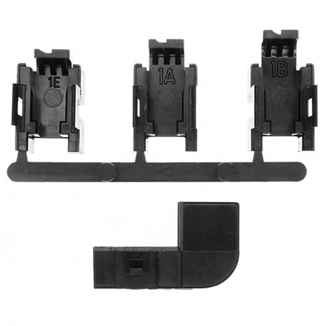 745550-1 CONN CABLE CLAMP COVER 90DEG DB9