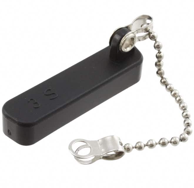 160-000-225R002 DUST CAP 25POS FEMALE W/LANYARD