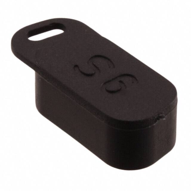 09670090711 DSUB DUST CAP FE 09P BLACK