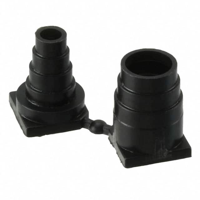 09670019968 DSUB PLASTIC GROMMET BLACK 15P-3