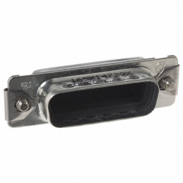 165X14729X CONN CAP DB15 WR SOCKET W/FLANGE