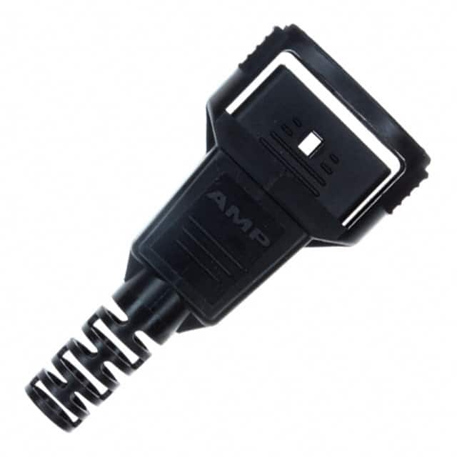 745002-2 CONN D-SUB CORD GUARD 9POS PLAST