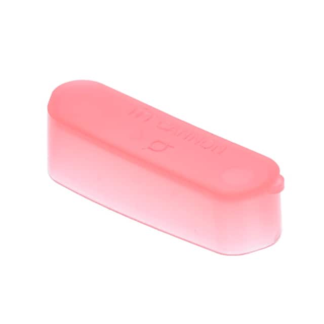 025-9530-003 DUST CAP 25POS PINK CONDUCTIVE