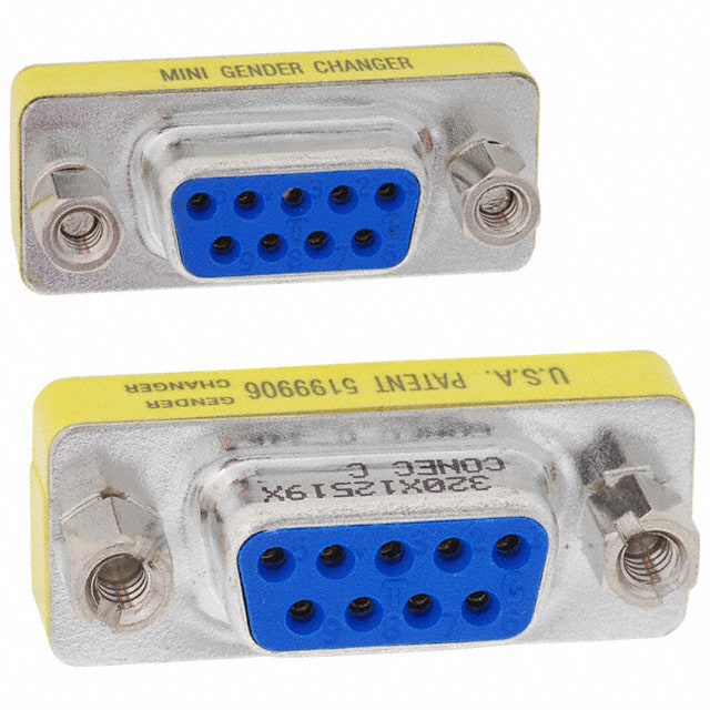 320X12519X DSUB GENDER CHANGER DB9F DB9F
