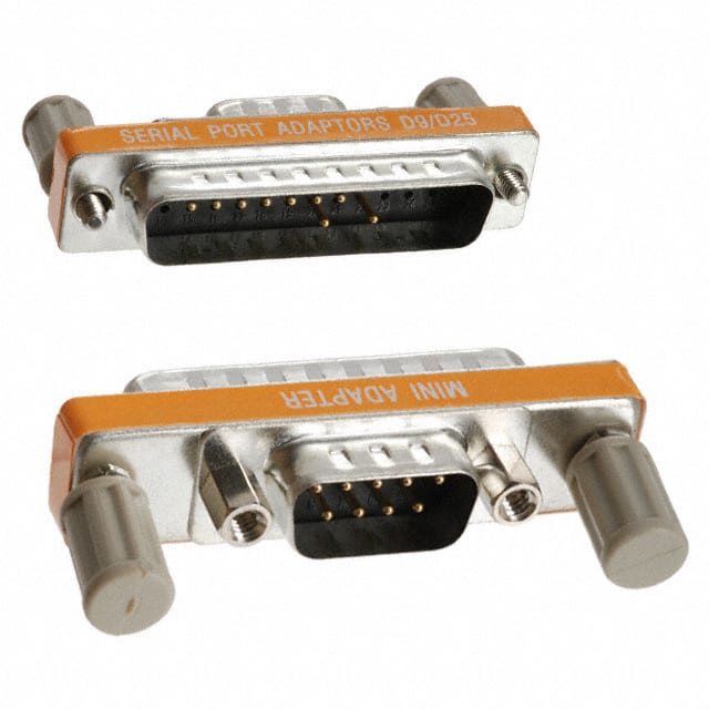 AB467 CONN DSUB ADAPTER DB9M DB25M