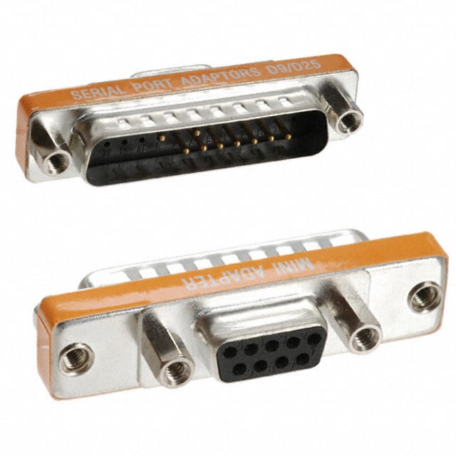 AB470 CONN DSUB ADAPTER DB9F DB25M
