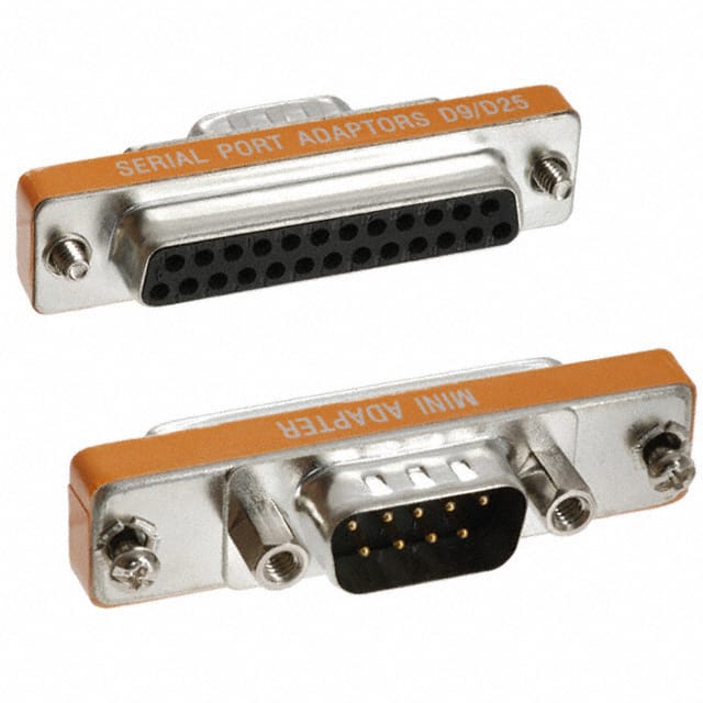 AB468 CONN DSUB ADAPTER DB25F DB9M