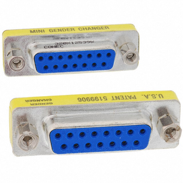 320X12539X DSUB GENDER CHANGER DB15F DB15F