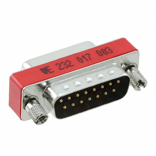 232017003 CONN DSUB ADAPTER DB15M DB15F