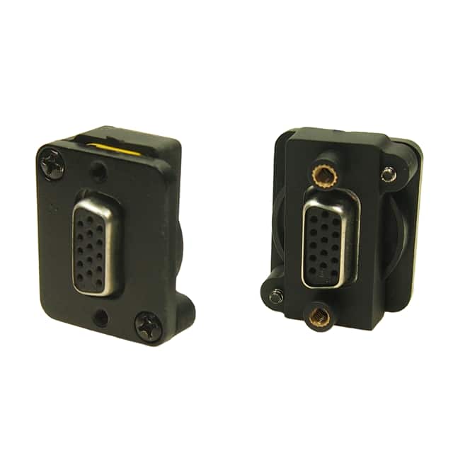 CP30229BM CONN FEEDTHRU VGA 15 PIN F-F BLA
