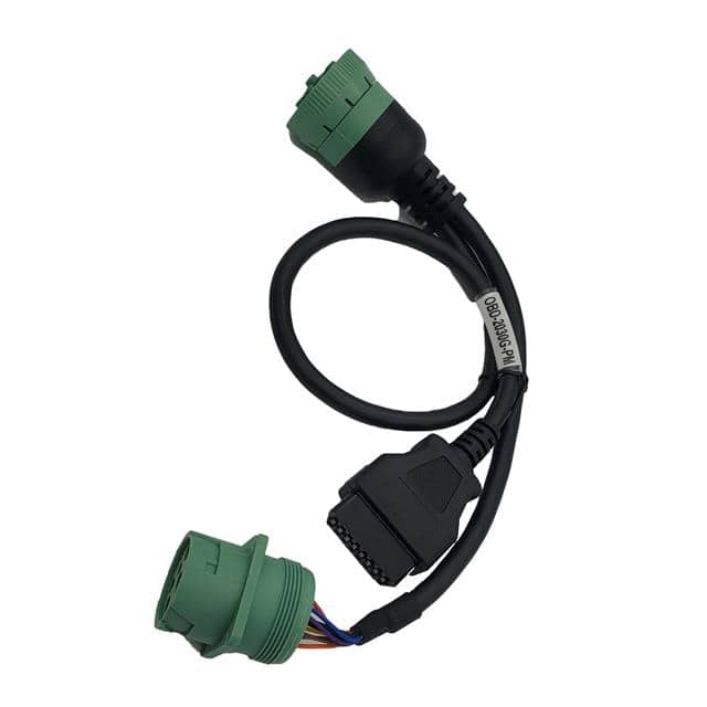 OBD-2030G-PM ELD "ELD Green,  J1939 Female - J193
