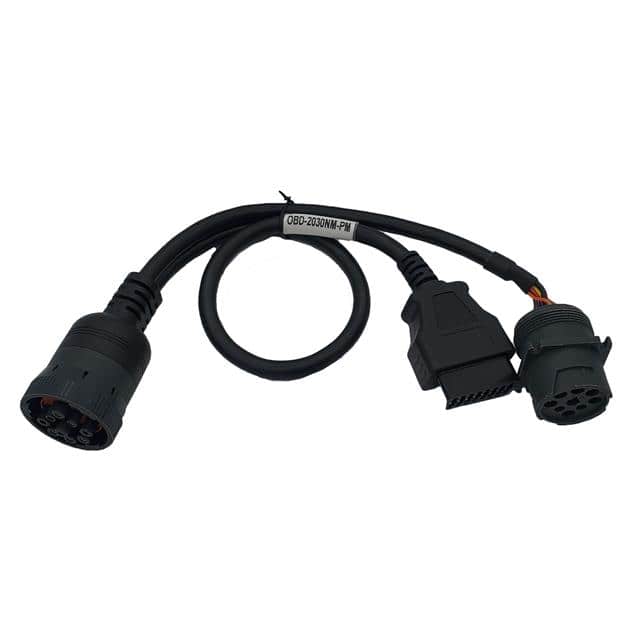 OBD-2030-NM-PM "Black Type1,   J1939F- J1939M-P