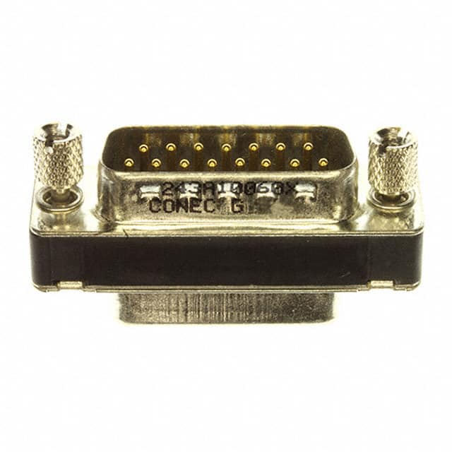 243A10060X CONN DSUB ADAPTER DB15F DB15M