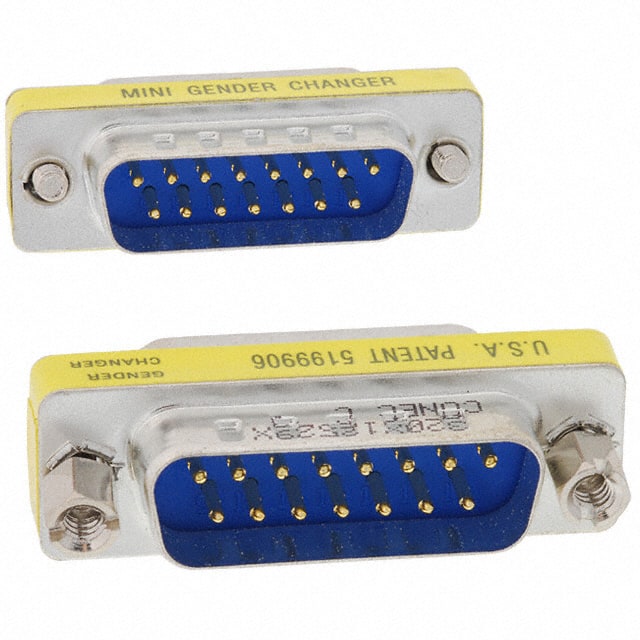 320X12529X DSUB GENDER CHANGER DB15M DB15M