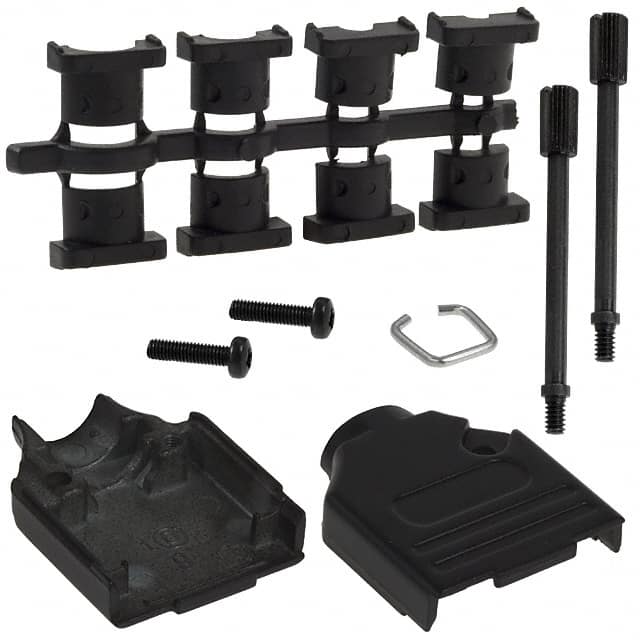 970-009-040-011 CONN BACKSHELL 9POS 180DEG SHLD