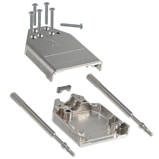 8655MH0911LF CONN BACKSHELL 9POS 180DEG SHLD