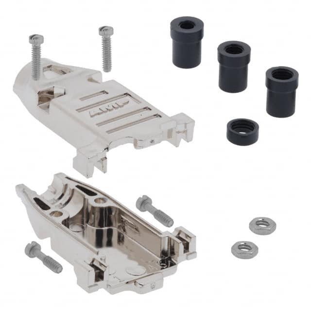 5748677-1 CONN BACKSHELL 9POS 180DEG SHLD