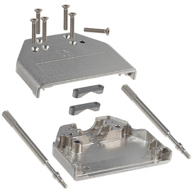 8655MH2511LF CONN BACKSHELL 25POS 180DEG SHLD