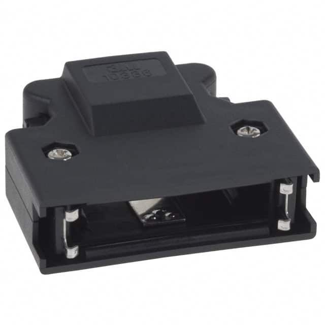 10336-52F0-008 CONN BACKSHELL 36POS 180DEG BLK