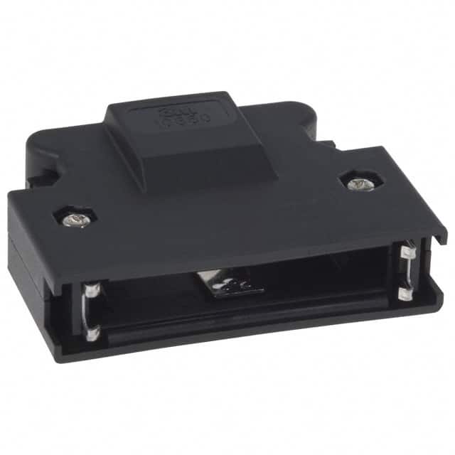 10350-52F0-008 CONN BACKSHELL 50POS 180DEG BLK