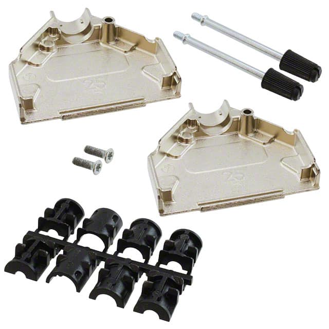5-1478762-3 CONN BACKSHELL 25POS 180DEG SHLD