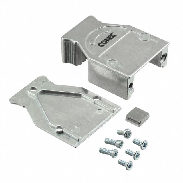 600X51109X CONN BACKSHELL 9POS 180DEG SHLD