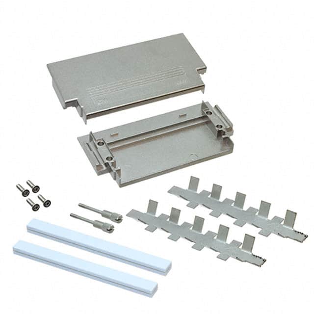 10380-12R1-00 CONN BACKSHELL 80POS 180DEG SHLD
