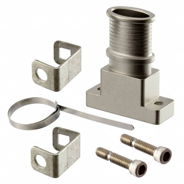 MDM-BT-15TE-SJS CONN BACKSHELL 15POS 180DEG SHLD