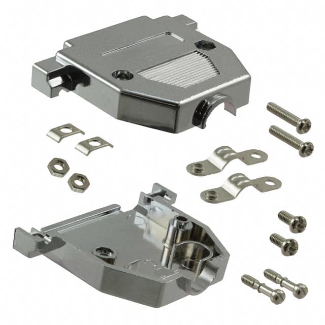 40-9725HS CONN BACKSHELL 25POS 180DEG SHLD