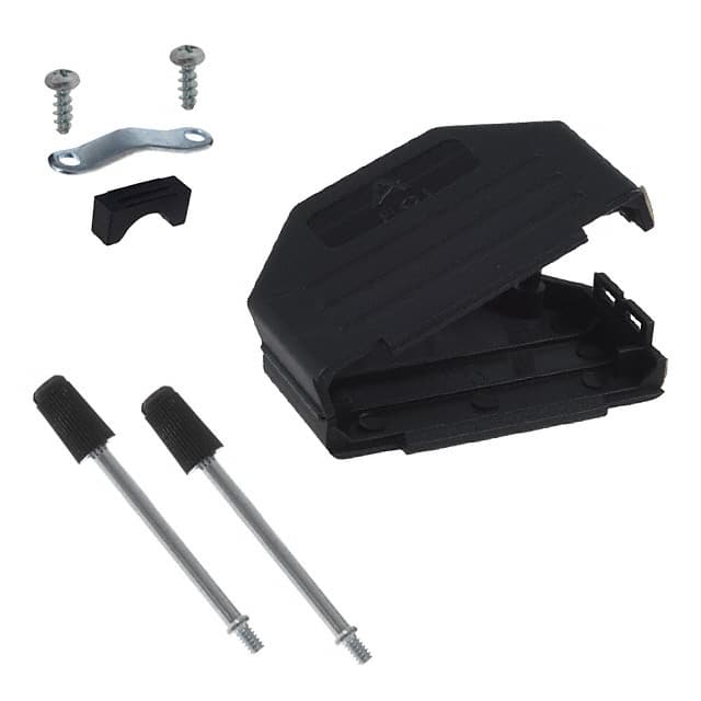 86303639BLF CONN BACKSHELL 25POS 180DEG BLK