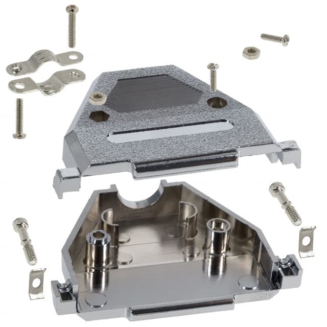 977-037-020-121 CONN BACKSHELL 37POS 180DEG SHLD
